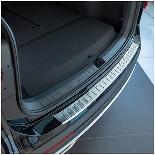 tuning-art Ladekantenschutz passend für Seat Tarraco 2018-2024 | V2A Edelstahl Passgenau Abkantung Rostfrei Spezialklebeband Reinigungstuch Montageanleitung