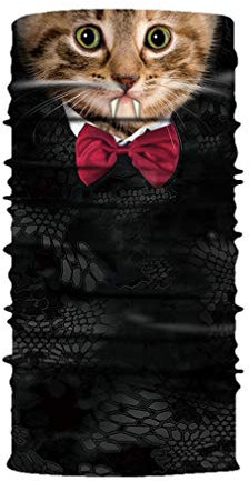 Xiang Ru Schlauchschal, Unisex, bedruckt, nahtlos, multifunktional Gr. One size, Motiv #V