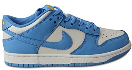 Nike Femme W Dunk Low Chaussure de Basketball, Sail Coast Univ Gold, 36 EU