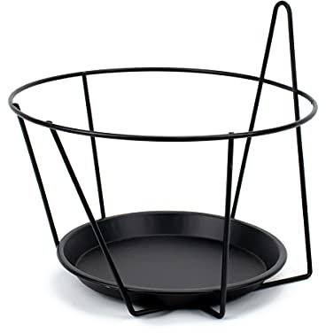 BESCH Macetero para Soporte de Macetas de Estilo Pared para salón, habitación, balcón y jardín. (22cm/8,6, Grande)