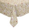 Karina Home Scandi Christmas Reindeer PVC Vinyl Wipe Clean Oilcloth Tablecloth (200cm x 140cm, Cream)