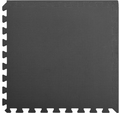 vidaXL 12x Bodenmatte 4,32 m² EVA-Schaum Schwarz Schutzmatten Puzzlematten Bodenschutzmatten Sportmatten Unterlegmatten Fitnessmatten