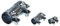 Exhaust Pipe Connector - Heavy Duty Sleeve Double Clamp Tube Adapter Joiner (77mm x 80.5mm x 125mm)