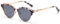 DUCO Damen Sonnenbrille Polarisiert Sonnenbrillen mit UV400 Schutz modisch Designer Sonnenbrille Großer Metall Rahmen DC1221