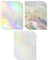 Cinvo 30 Stück metallische holografische Karten, glänzend, schillernd, A4, dicker Karton, Spiegelpapier, reflektierende Tafel für Kartenherstellung, Scrapbooking, Poster(21,6 x 27,9 cm, 3 Designs)