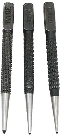 3-teiliges Muster Körner Set Mit Hoher Härte Rutschfestes Körner Set Zylindrischer Körner Set Für Maschinisten Und Automatisches Körner Set