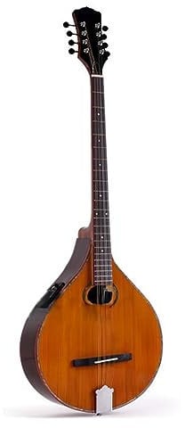 All Solid Wood 8 Strings Mandolin Solid Red Pine Top Ebony Fingerboard Rosewood Bridge With EQ Mandolin for Adult