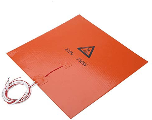 3D-Druckerzubehör Silikon-Heizbett-Heizkissenv (220 V, 750 W, 300 x 300 mm)