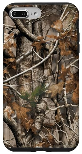 iPhone 7 Plus/8 Plus Camouflage Pattern Tactical Hunting Bushcraft Real Tree Camo Case