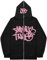 Minus Two Zipper Hoodie Y2K | Oversized Hoodies Tracksuit Y2K Herren | Hip Hop Paare Pullover Sportbekleidung | Streetwear Trainingsanzüge mit Taschen und Buchstaben, Durchgehendem Reißverschluss