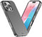 REBEL Air Hülle für iPhone 16 Pro [Air² Serie] Starke MagSafe-kompatibel, griffige Seiten, schlanke & leichte TPU-Abdeckung, Schutzecken, erhöhter Objektivring, 6,3 Zoll Phone 2024 (Schwarz)