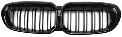 Frontmodifikation, doppelte Lamellen, parallele Stangen, Grill, Mittelgitter, Netz, verbundener Körper, kompatibel for BMW 1er F52 120i 118i 125i