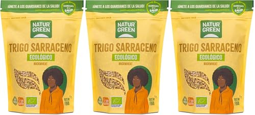Natur Green Trigo Sarraceno Bio 500g (Paquete de 3)