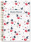 KMQOY To Do List Notebook - Undated Weekly Planner Diary A5 Spiral Productivity Checklist Organizer 52 Tear Off Pages with Habit Tracker, Pink Cherries