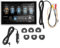 Car Headrest TV 9 Inch 4K 1080P HD Touchscreen, Android 11 Rear Seat Entertainment System, AV Input, Silver Fe