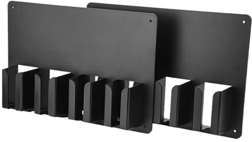 Station d'accueil Clipper - support de rangement Clipper, porte-tondeuse murale | Salon de coiffure Professionnel Clipper Habit avec un support Easy, Record 4 machines à sous Salon Salon pour les