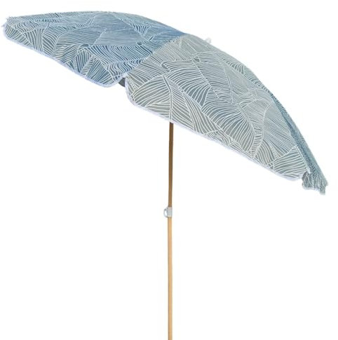 Meinposten Sonnenschirm Strandschirm Balkonschirm grün 160 cm UV Schutz 30+ (Grün)