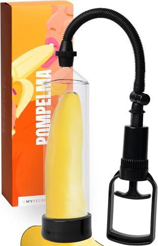 MySecretCase Penis Pump - Bomba de Vacio Erector Pene, Alargador Peniano, Agrandador Masculino, Penispump, Masturbador Extensor, Bombas Penianas, Agrandadores Masculinos, Alargadores Hombres (Negro)