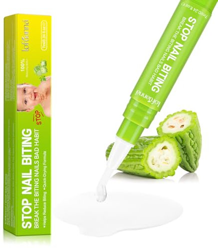 Stop Nail Biting Liquid for Kids & Adults - 7ml, Natural Bitter Treatment, Nail Biting Prevention for Kids & Adults, Fast-Drying, Antimicrobial, Thumb Sucking Deterrent, Safe for Skin & Toys