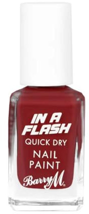 Barry M In A Flash Quick Dry Nail Paint - Maroon Motion