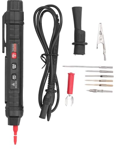 DEWIN Multimetro digitale, multimetro a penna, multimetro digitale, ad alta precisione, intelligente e professionale per elettricisti