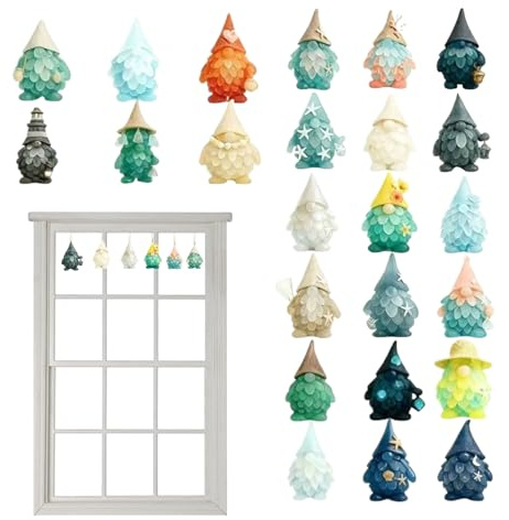 Weihnachts-Countdown-Adventskalender, 2D-Acryl-Ornament, 24 Tage, Meeresglas-, Weihnachts-Adventskalender 2025 – für Kleinkinder, Kinder, Mädchen, Teenager, Familie