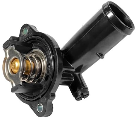 Thermostat mit Gehäuse 823-203 Motorkühlmittel-Thermostatgehäuse 902-852 5184651AF Passend für Dodge Jeep Wrangler Grand Cherokee 3.6L 05184651 Thermostatgehäuse
