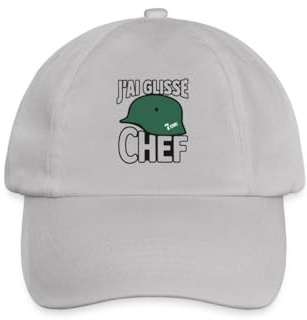 J’ai Glissé Chef Humour 7eme compagnie Cadeau Casquette Classique