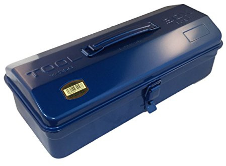 TRUSCO Y-350-B Mountain Tool Box, 14.8 x 64.4 x 4.8 inches (373 x 164 x 124 cm), Blue