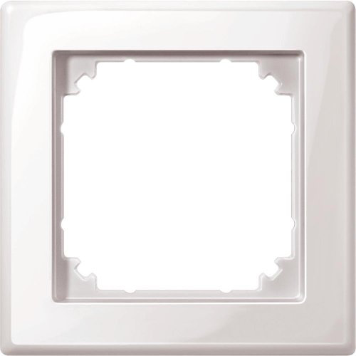 Merten 1fach Rahmen M-Smart Polarweiß glaenzend 478119