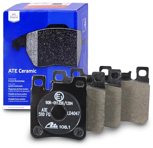 ATE 13047040472 Ceramic Disc Brake Pad Set for Car Brakes