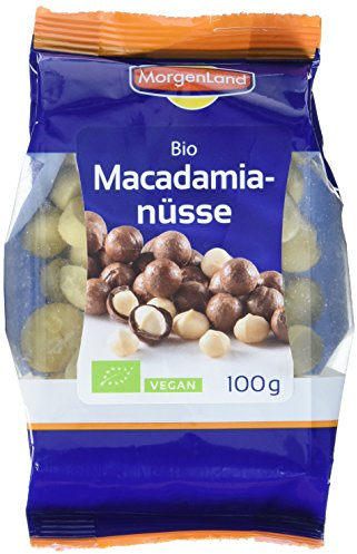 Morgenland Macadamianüsse natur 100g Bio Nüsse, 1er Pack (1 x 100 g)