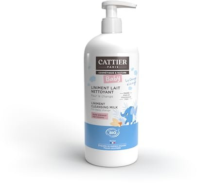Cattier Liniment lait nettoyant pour le change 500ml