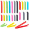PandaHall Elite - 70Pcs Essen Sealing Clips Verschluss Clips Verschluss für Küche Clip Kunststoff Seal Clamp Taschen Ziploc Clip Essen Lagerung Clip Home, 65x13x10mm; 13x84x10mm; 13x124x10mm