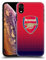 Head Case Designs Officially Licensed Arsenal FC Fade Crest 2 Hard Back Case Compatible With Apple iPhone XR