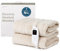 LIVIVO Electric Heated Throw Blanket, Machine Washable Ultra Soft Fleece Overblanket 160 x 120cm with 9 Heat Settings, Timer and Safety Cut Off (CREAM)