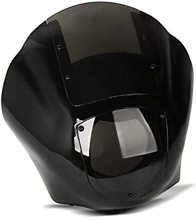 Lampenmaske Q1 für Harley Davidson Sportster 883/ Custom/Iron dunkel