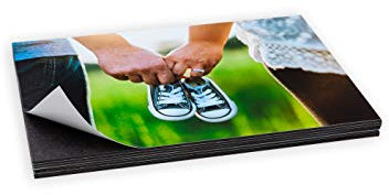 Foto Magnet 10er Set in verschiedenen Größen | Kühlschrankmagnet | Magnetfoto | Magnetpinwand | Magnetische Bilderrahmen, Fotocollage | Klebemagnet, Fotopapier (Großbild (13 x 18 cm)