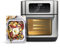 Princess Friggitrice Ad Aria Calda, 10 Litri, 10 Programmi di Cottura, 1500 W, Airfryer in Acciaio Inox, Cestello Rotante, 182065