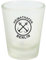 Shirtinstyle Schnapsglas Glas, Heimathafen Berlin Anker. Urlaub Heimat Familie Zu Hause Freunde Spruch, Weiß