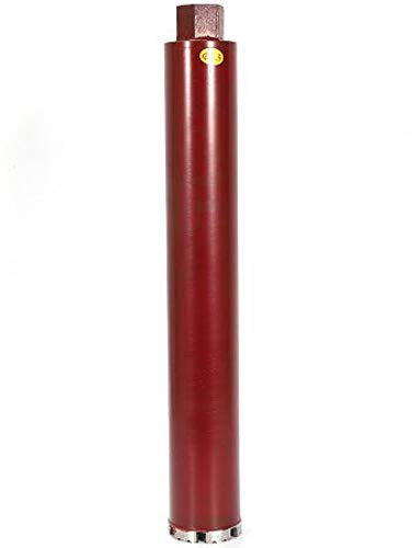 WUPYI2018 Couronne de forage diamantée - Diamètre : 76 mm - 450 mm - Pour perceuse à carotter (63 mm)