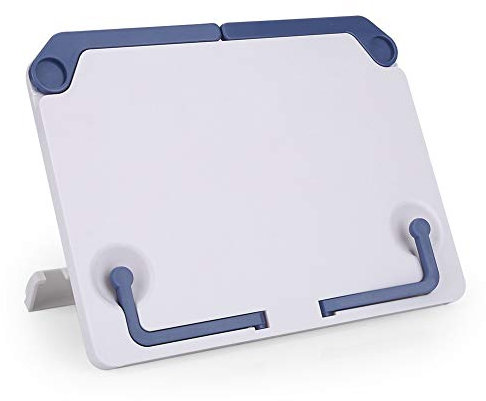 Desk Music Stand,Portable Desk Adjustable Music Book Stand Table Desktop Holder Traning Tackle Reading Rest Cook Book Document Stand Holder Bookrest