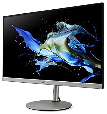 acer CB282Ksmiiprx Monitor PC Professionale 28, Display IPS UHD, 60 Hz, 4 ms, 16:9, FreeSync, HDMI 2.0, DP 1.2a, Lum 300 cd/m2, Speaker Integrati, Regolazione in Altezza, Cavo HDMI Incluso