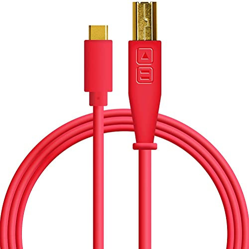 Dj Techtools Cable USB C/USB-B Chroma (rojo)