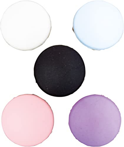 Self Adhesive Door Handle Wall Protectors Pack of 5 - Avoid Damage to Walls Caused by Door Handles (Multi Coloured)