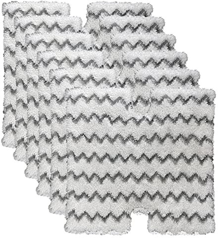 6 Pack Steam Mop Pads for Shark Lift-Away Pro Genius S3973, S3973D, S3973WM, S5002Q, S5003A, S5003D, S5004, S6001W, S6002, S6002C, S6003D, S6003W Touch-Free Dirt Grip Washable Replacement Mop Pads