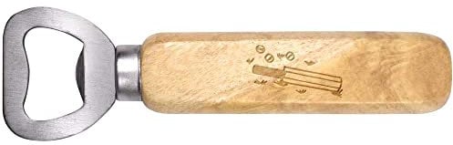 Azeeda 'Cricket Bat & Balls' Wooden Bottle Opener (BO00063443)