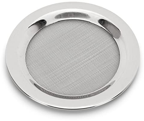 NKlaus 4 x setaccio per incenso in acciaio inox Ø 10cm accessori per incenso piastre per incenso 3651