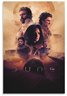 TSALF Leinwand Wandkunst Malerei Kein Rahmen Rebekah GRAF Oscar Isaac Timothée Chalamet Josh Brolin Sharon Duncan Brewster für Schlafzimmer, Heimdekoration, Wohnzimmer 60x90cm