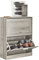 SoBuy FSR137-HG Schuhkipper Schuhablage Schuhschrank mit 2 Klappen Schuhregal schmal Schuhkommode BHT ca.: 60x79x23cm